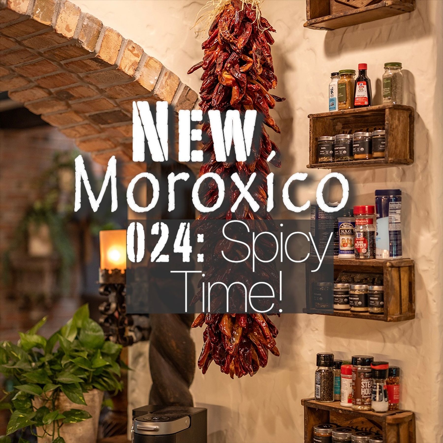 Spicy Time! w words SQUARE